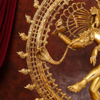 Brass Nataraja Dancing Shiva Statue (47 Inch) Vedansh Craft