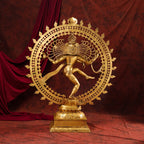Brass Nataraja Dancing Shiva Statue (47 Inch) Vedansh Craft