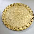 Brass Traditional Pooja Thal (17 Inch) Vedansh Craft