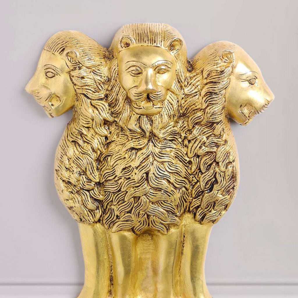 Brass Ashok Stambh Wall hanging (16 Inch) Vedansh Craft