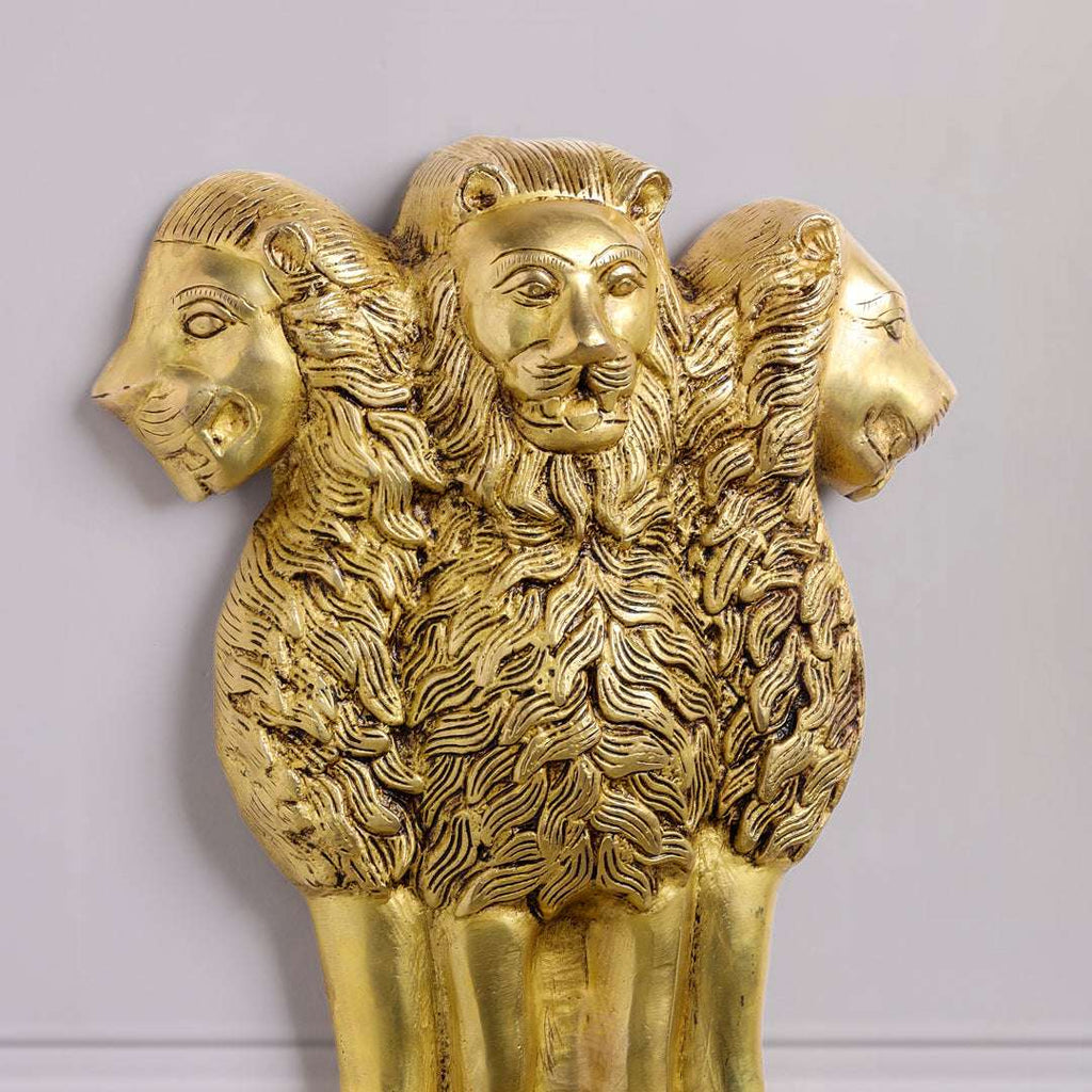 Brass Ashok Stambh Wall hanging (16 Inch) Vedansh Craft