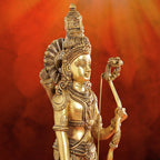Brass Lord Ram Standing Statue  (24.5 Inch) Vedansh Craft