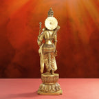 Brass Lord Ram Standing Statue  (24.5 Inch) Vedansh Craft