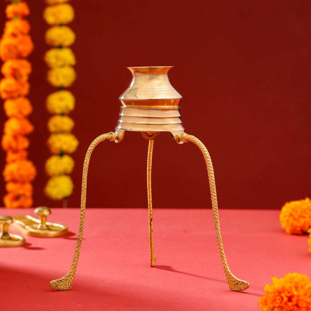 Brass Tipai Lota (8.5 Inch) Vedansh Craft
