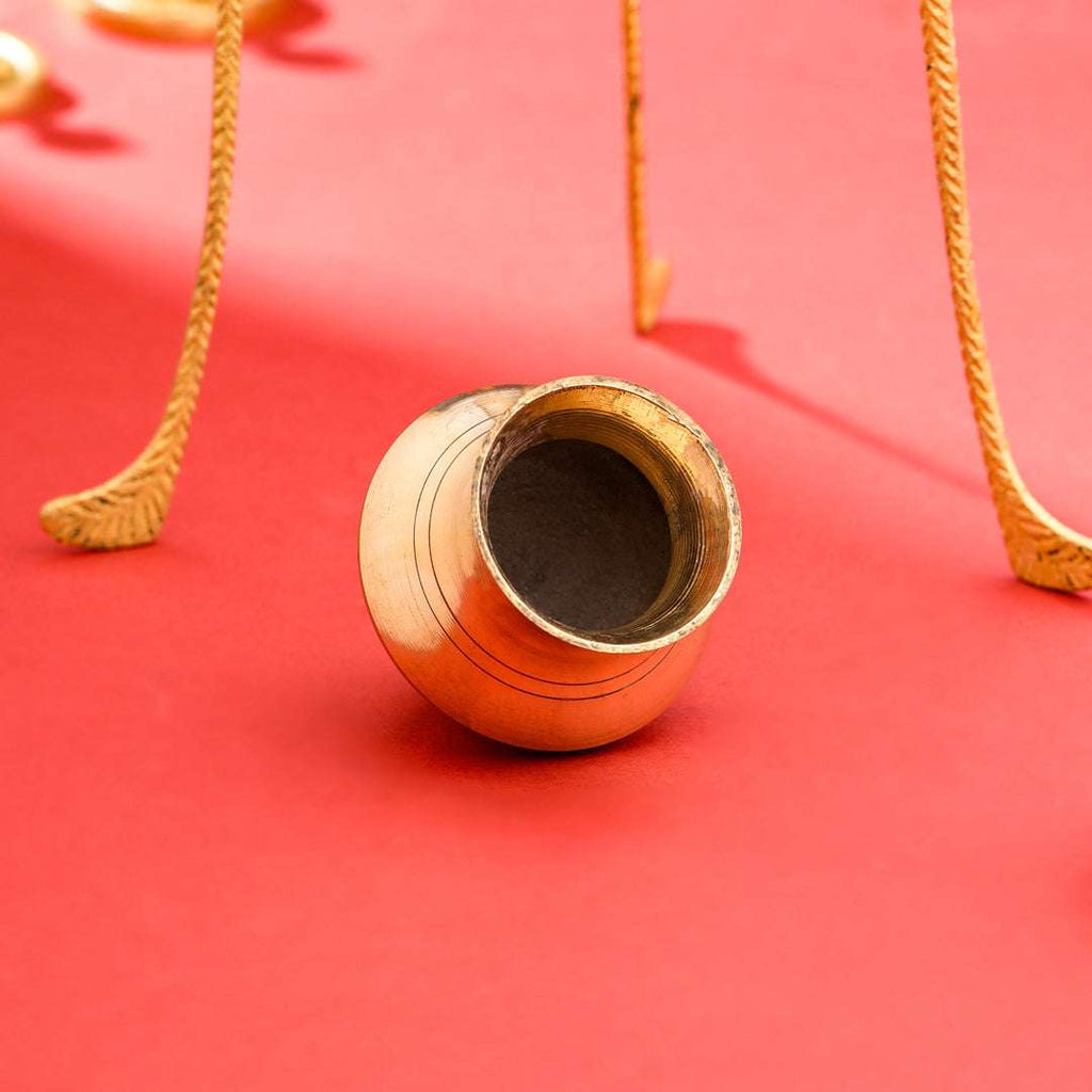 Brass Tipai Lota (8.5 Inch) Vedansh Craft