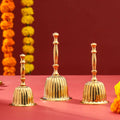 Brass Traditional Pooja Handbell Vedansh Craft