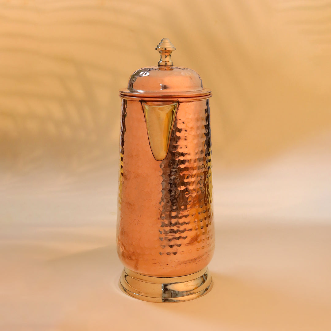 Copper Water Jug (11.5 Inch) Vedansh Craft