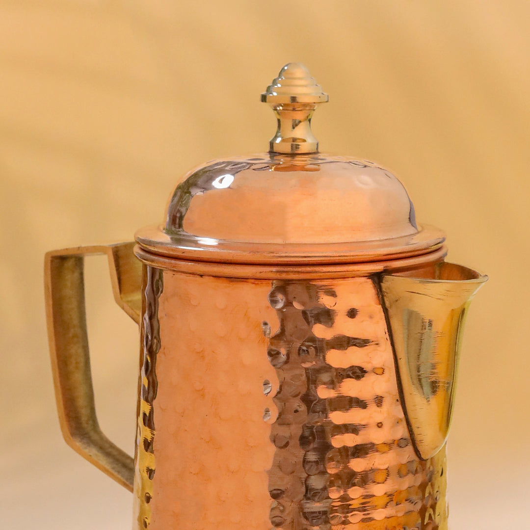 Copper Water Jug (11.5 Inch) Vedansh Craft