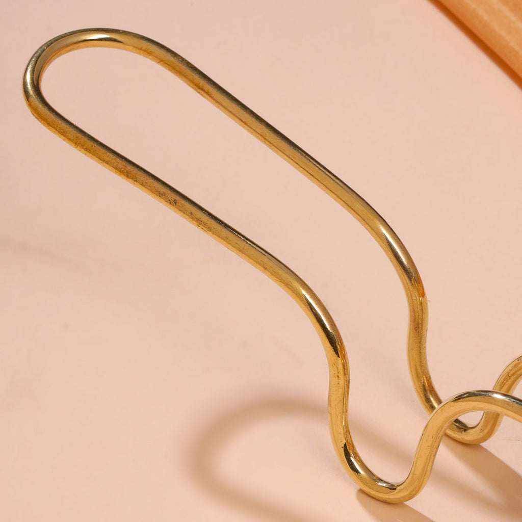 Brass Tadka Spoon/Fry Spoon (13 Inch) Vedansh Craft
