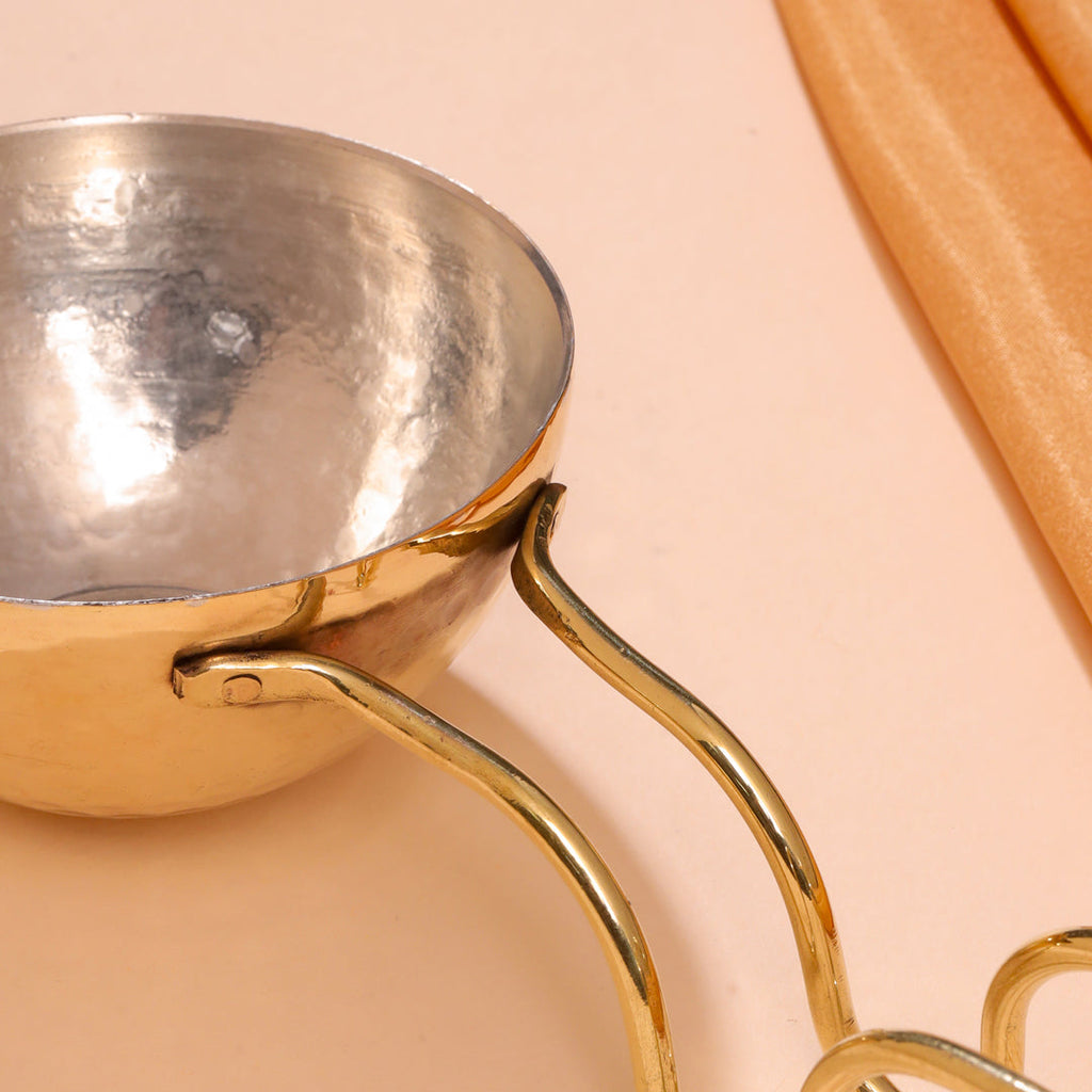Brass Tadka Spoon/Fry Spoon (13 Inch) Vedansh Craft