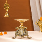 Brass Antique Candle Holder (7 Inch) Vedansh Craft