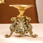 Brass Antique Candle Holder (7 Inch) Vedansh Craft