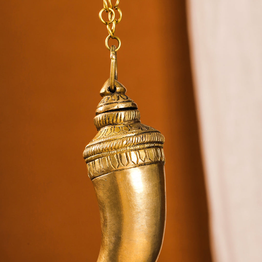 Brass Nandi Gangajali (12 Inch) Vedansh Craft