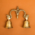 Brass Nandi Double Handbell (5 Inch) Vedansh Craft