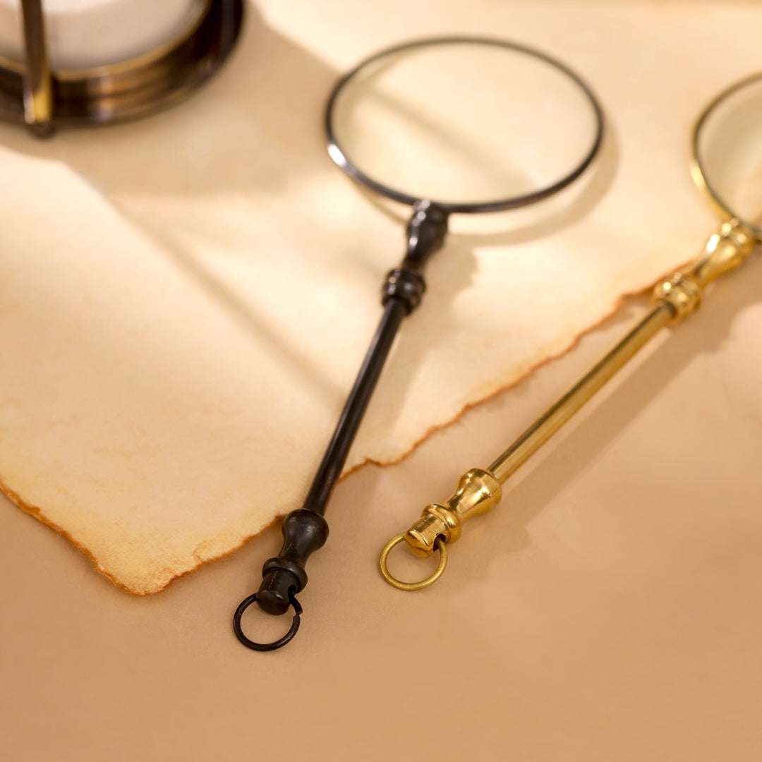 Brass Magnifying Glass (5.8 Inch) Vedansh Craft