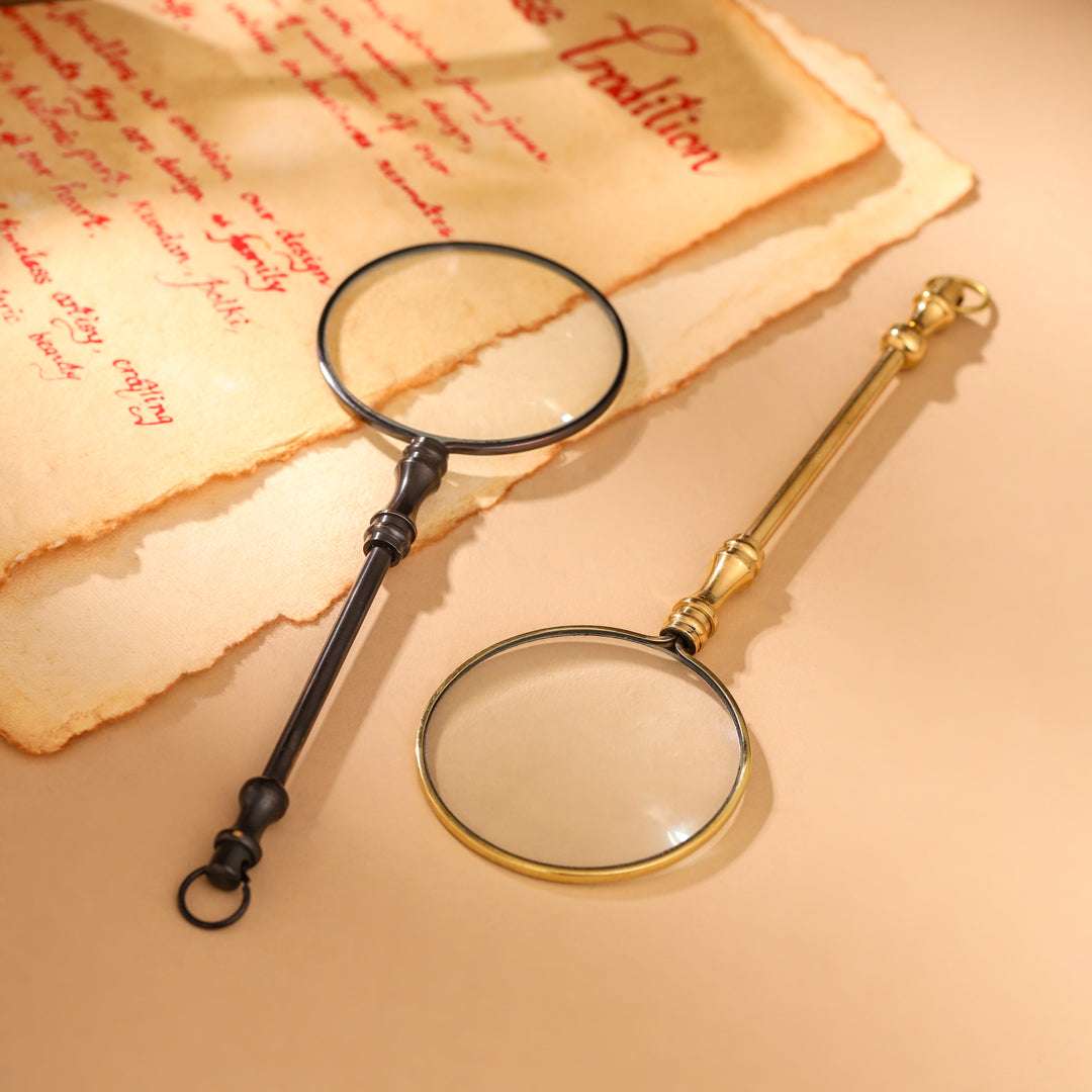Brass Magnifying Glass (5.8 Inch) Vedansh Craft