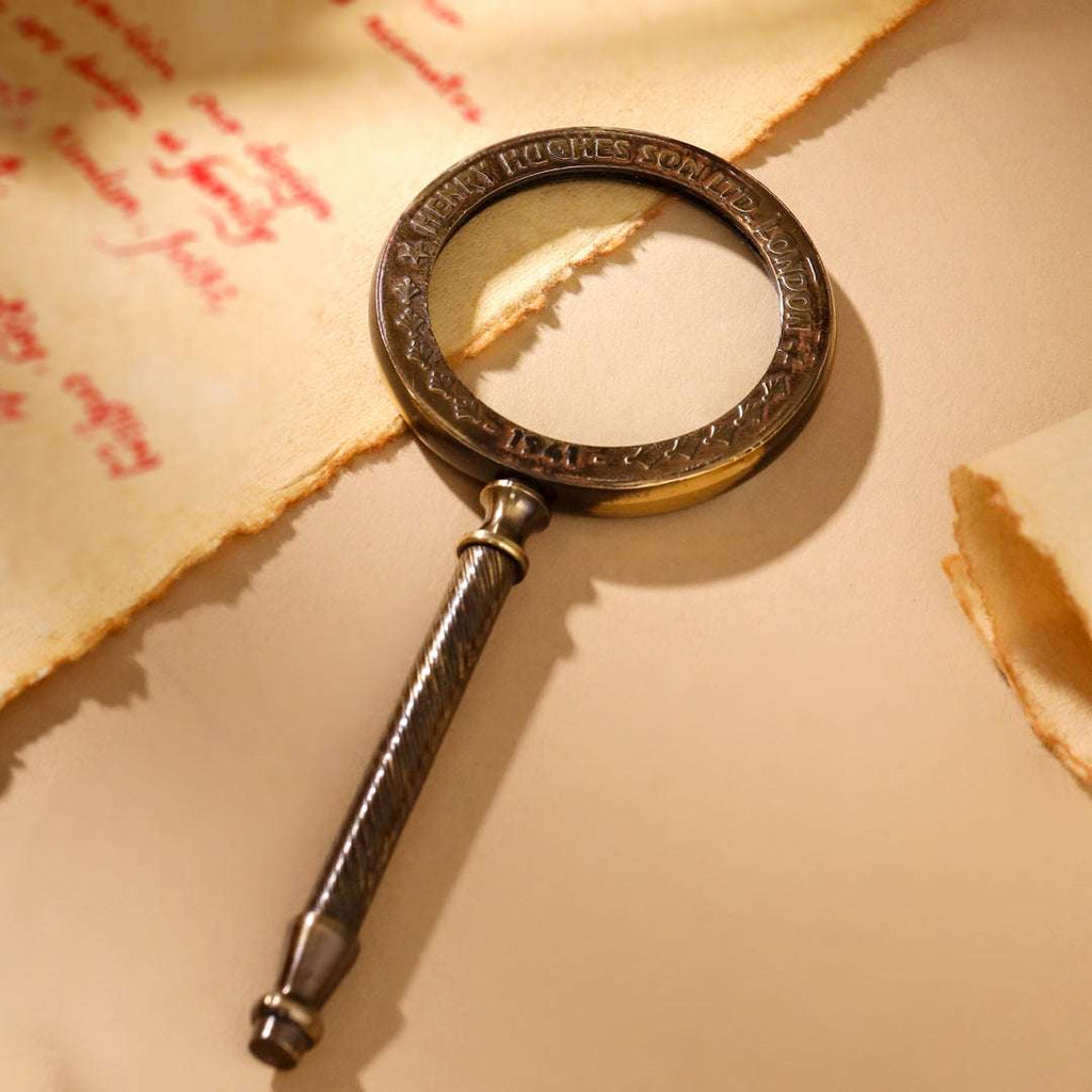 Brass Henry Antique Magnifying Glass (5 Inch) Vedansh Craft