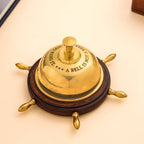 Brass Table Bell (3 Inch) Vedansh Craft