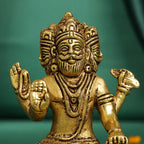 Brass Lord Brahma Statue Vedansh Craft