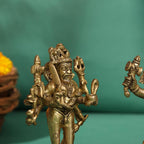Brass Kal Bhairav Idol Vedansh Craft