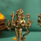 Brass Kal Bhairav Idol Vedansh Craft