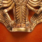 Brass Panchmukhi Hanuman Wall Hanging (4 Inch) Vedansh Craft