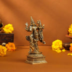 Brass Garuda, Vishnu & Lakshmi Idol (5.5 Inch) Vedansh Craft
