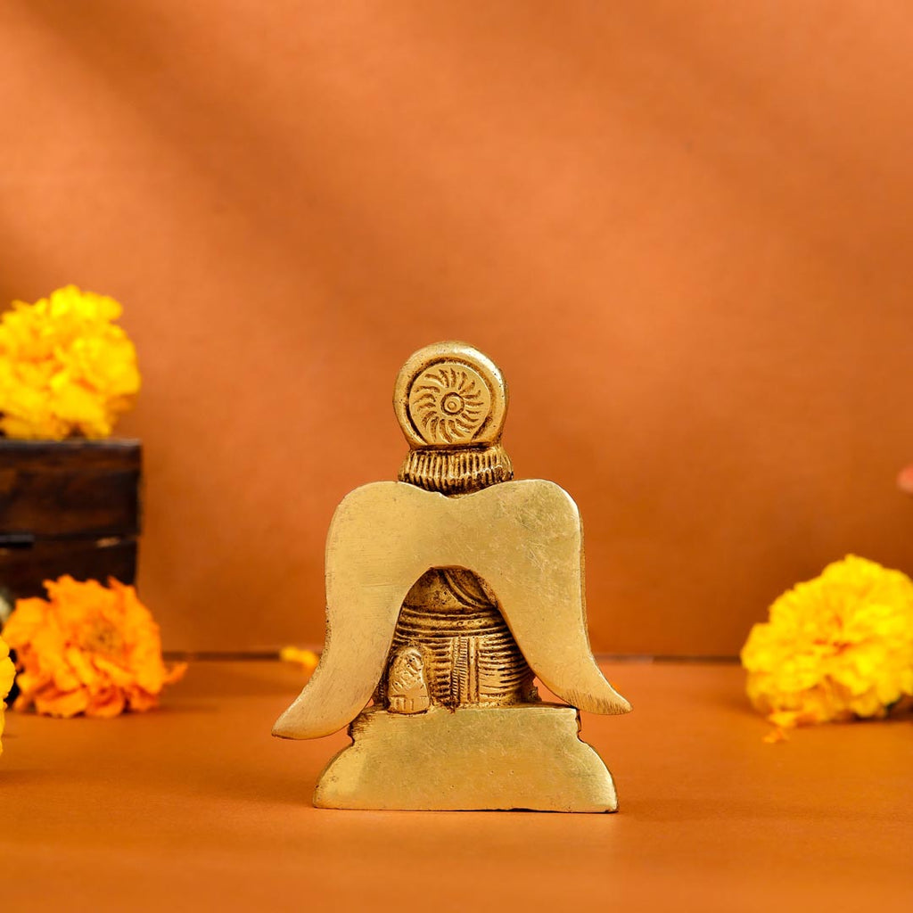 Brass Sitting Garuda Idol (3.5 Inch) Vedansh Craft