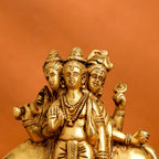 Brass Lord Dattatreya Idol (6.5 Inch) Vedansh Craft