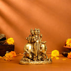 Brass Lord Dattatreya Idol (6.5 Inch) Vedansh Craft