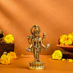 Brass Lord Dhanvantari Idol (6 Inch) Vedansh Craft