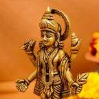 Brass Lord Dhanvantari Idol (6 Inch) Vedansh Craft