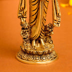 Brass Swami Narayan Idol (6.2 Inch) Vedansh Craft
