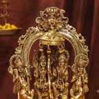 Brass Superfine Majestic Ram Darbar Statue (17 Inch) Vedansh Craft