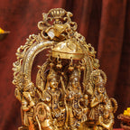 Brass Superfine Majestic Ram Darbar Statue (17 Inch) Vedansh Craft