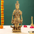 Brass Yogi Swami Narayan Statue (7 Inch) Vedansh Craft