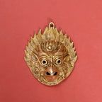 Brass Garud Face Wall Hanging (6 Inch) Vedansh Craft