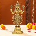 Brass Lord Dhanvantari Idol (13 Inch) Vedansh Craft