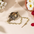 Brass Chuna Dani With Long Chain And Stick (2.5 Inch) Vedansh Craft