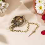 Brass Chuna Dani With Long Chain And Stick (2.5 Inch) Vedansh Craft