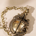 Brass Chuna Dani With Long Chain And Stick (2.5 Inch) Vedansh Craft
