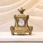 Brass Vintage Table Clock/Watch (10.5 Inch) Vedansh Craft
