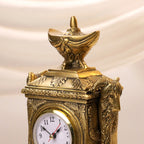 Brass Vintage Table Clock/Watch (10.5 Inch) Vedansh Craft
