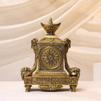 Brass Vintage Table Clock/Watch (10.5 Inch) Vedansh Craft