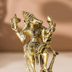 Brass Standing Varaha Lakshmi Idol (5.5 Inch) Vedansh Craft