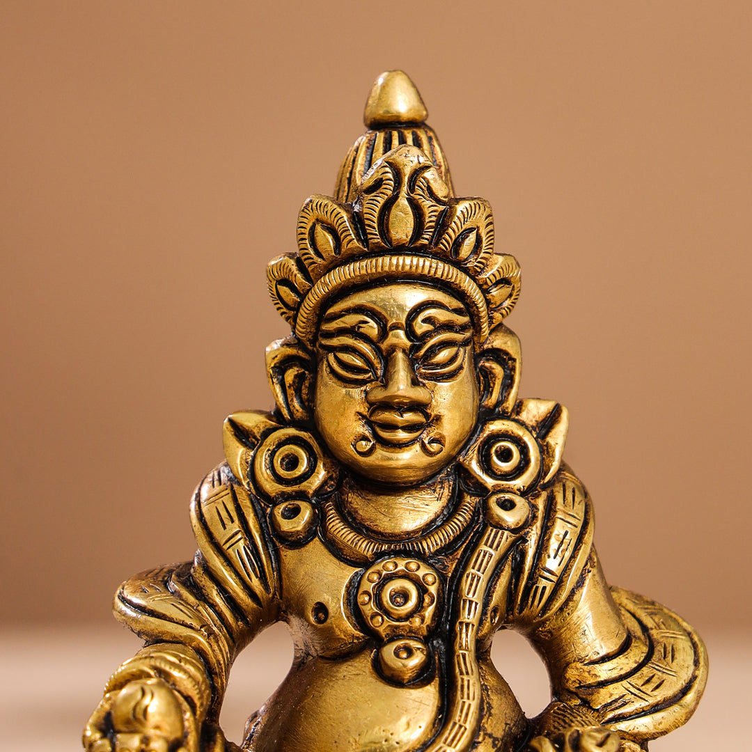 Brass Superfine Kuber Idol Vedansh Craft