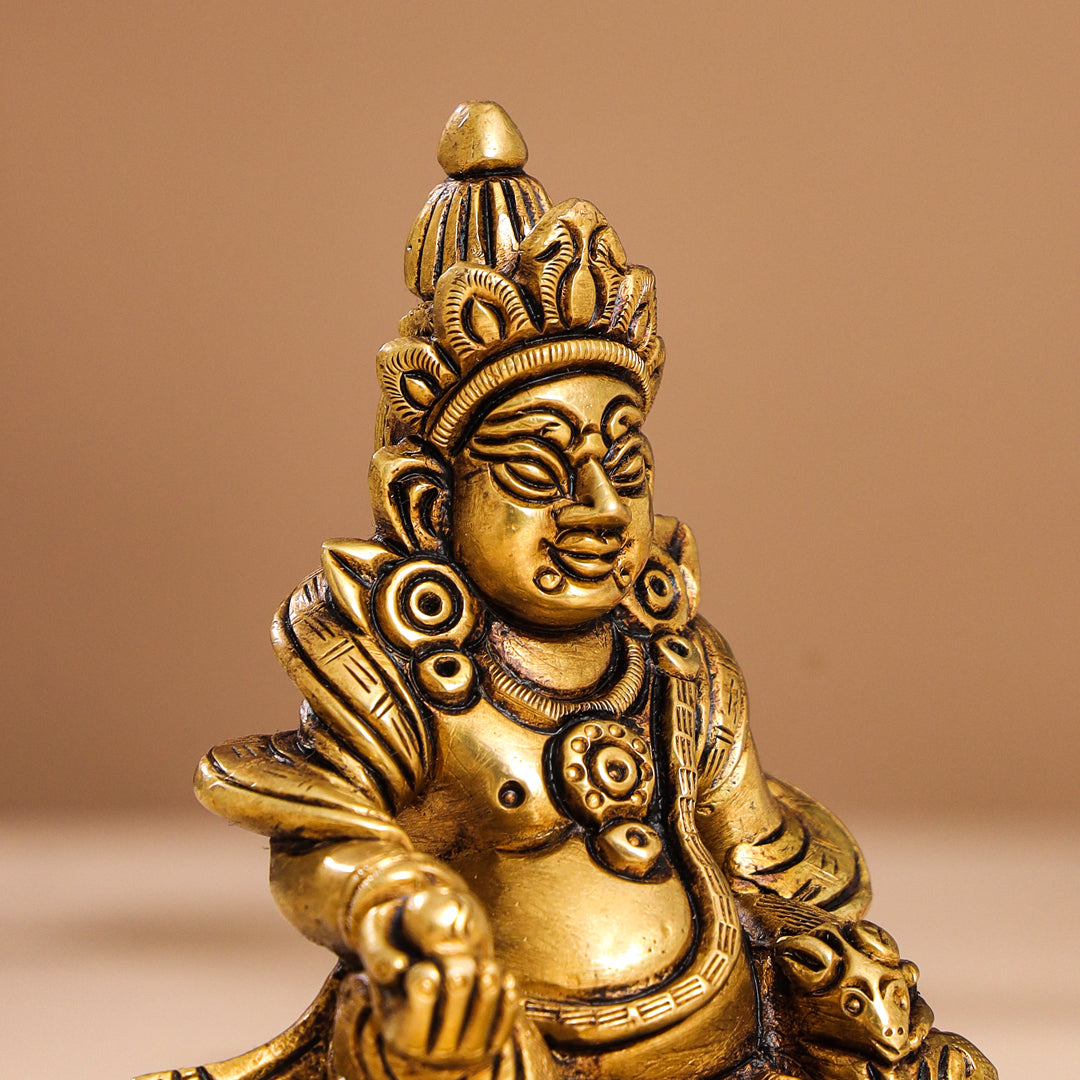 Brass Superfine Kuber Idol Vedansh Craft