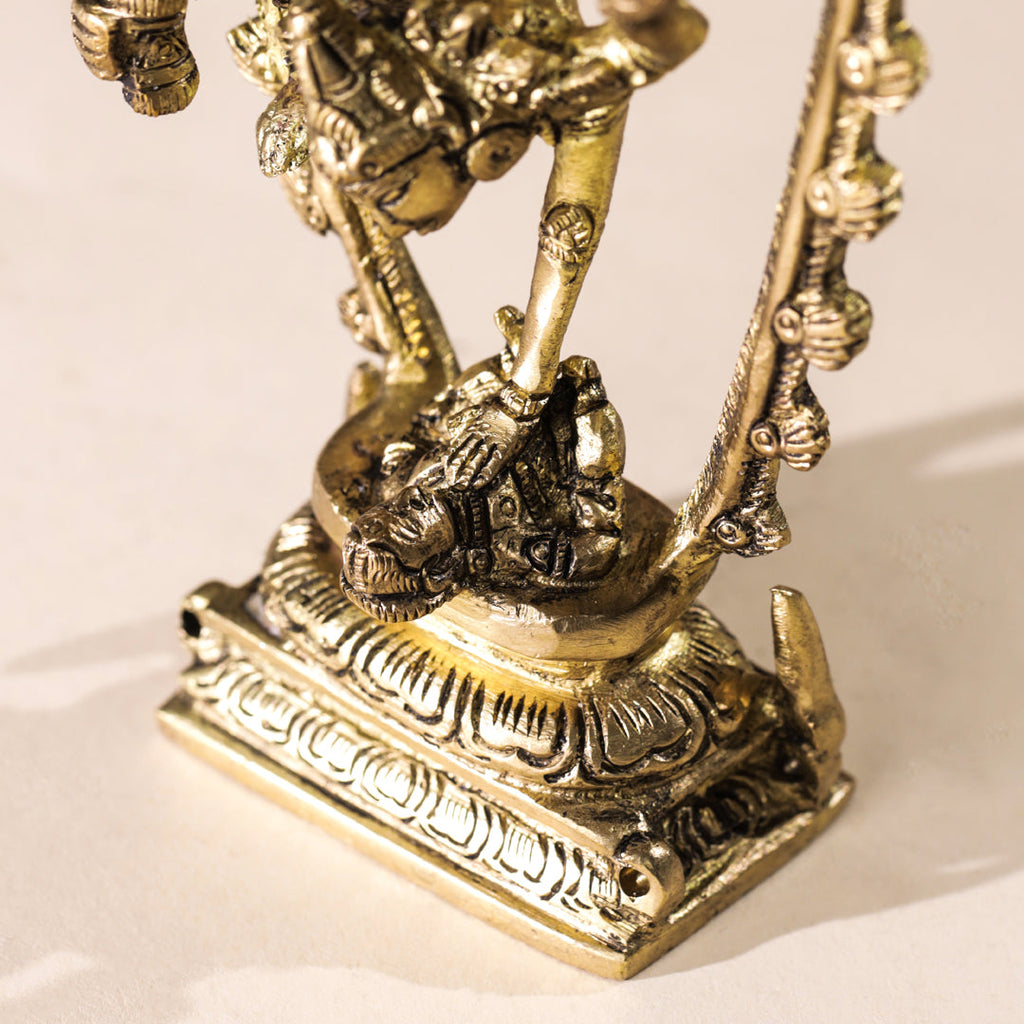Brass Nataraja Dancing Shiva (6 Inch) Vedansh Craft