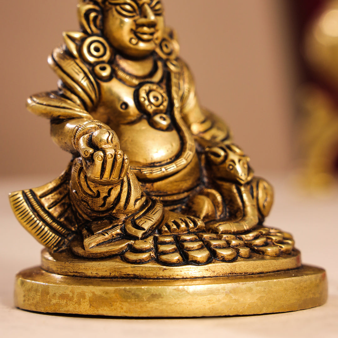 Brass Superfine Kuber Idol Vedansh Craft
