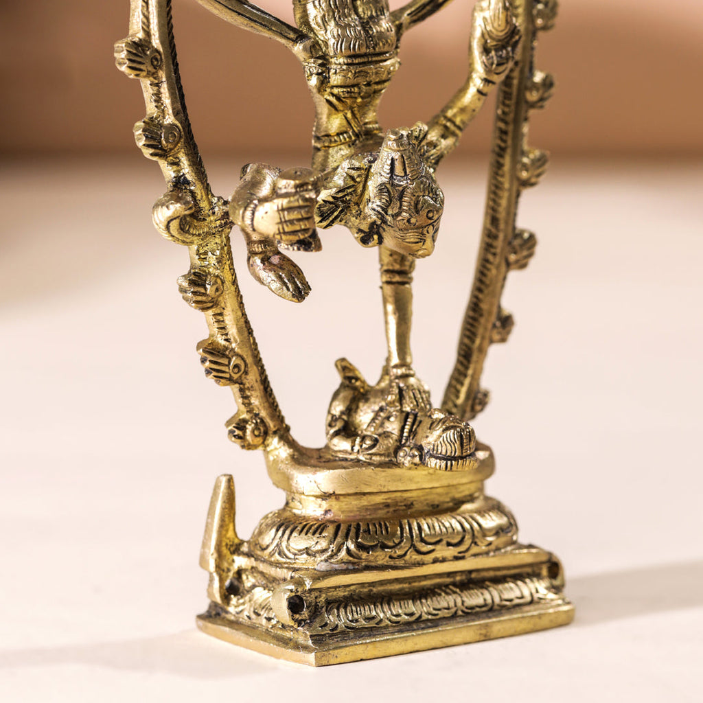 Brass Nataraja Dancing Shiva (6 Inch) Vedansh Craft